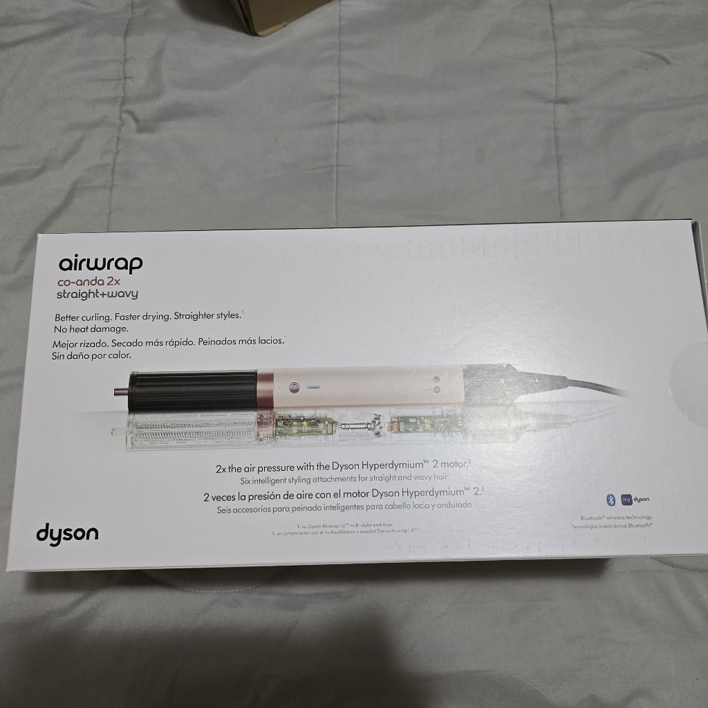 Dyson Airwrap Coanda 2X - Black and Rose Gold